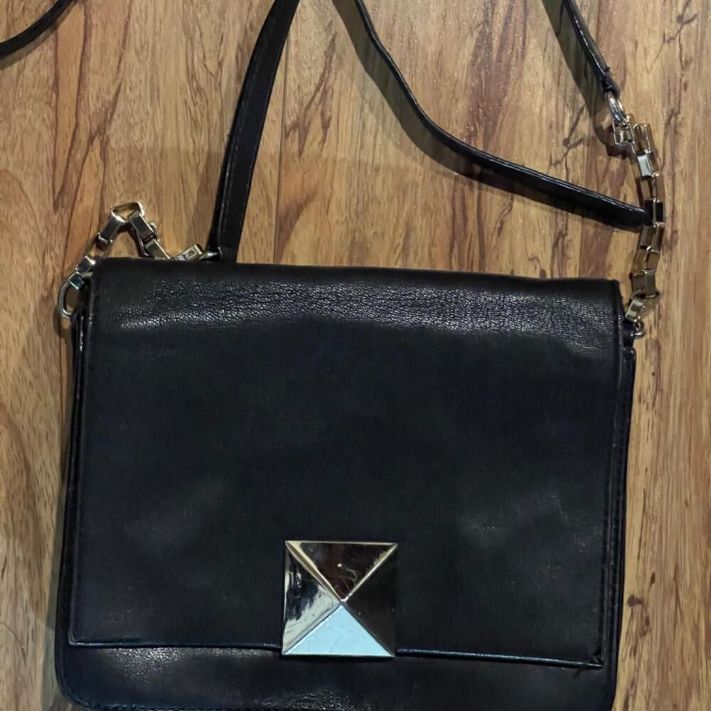 Kate spade black leather bag